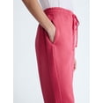 thumbnail image 4 of Scoop Women's and Women's Plus Mineral Wash Oversized Hoodie, Sizes XS-4X, 4 of 5