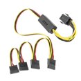 thumbnail image 2 of Graphics Card 6PIN to SATA Hard Drive Power Supply Cable, 2 of 5