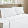 thumbnail image 2 of LuxenHome 4pc Microfiber Sheet Set Solid White King, 2 of 2