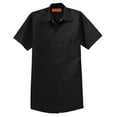thumbnail image 3 of Red Kap - Industrial Short Sleeve Work Shirt - SP24, Black, 6XLR, 3 of 3