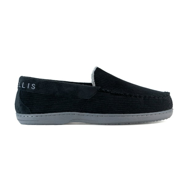 Pantufla Perry Ellis Style Mocasín Keon Negro Para Hombre