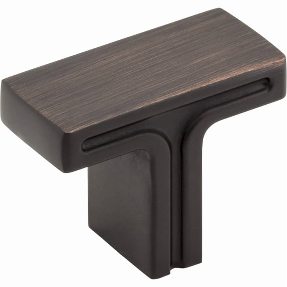 Anwick 1-3/8" Length Bar Knob, Brushed Oil Rubbed Bronze