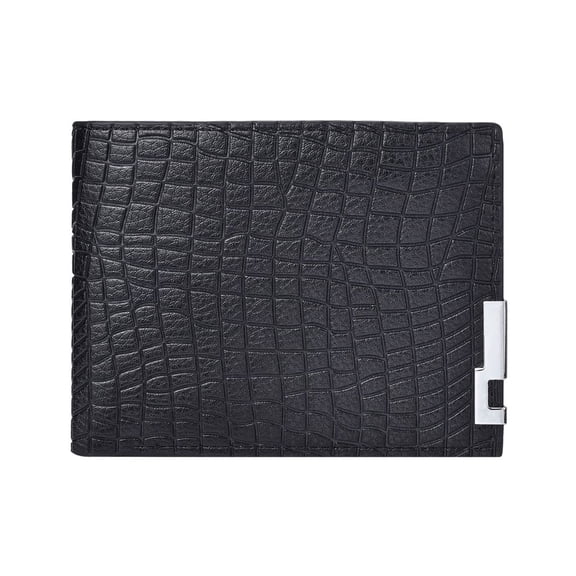 Wallet for Men, RFID Blocking Metal Bifold Men's Wallet, Extra Capacity with Multiple Card Slots, Ultra-thin and Simple