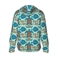 thumbnail image 2 of Picia Turtles And Seahorses Women's Men's UPF 50+ Sun Protection Hoodie Shirt Long Sleeve SPF Fishing Outdoor UV Hiking Lightweight Shirts-Medium, 2 of 9