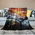 thumbnail image 2 of Nawypu Solar System Throw Blanket, Extra-Large Outer Space Blanket for Kids Boys and Girls, Planets Blanket with Outer Space Galaxy Theme Plush Kids Throws for Boys for Bed, Couch, Sofa, 2 of 6