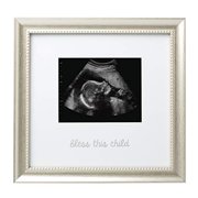 Lil Peach Bless This Child Keepsake Frame, Thoughtful Gifts, Gift for New Parents, or Addition to Baby Registry, Silver