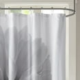 thumbnail image 2 of Madison Park Floral Shower Curtain, Washable, 12 Button Holes, Grey, 72" X 72", 2 of 6