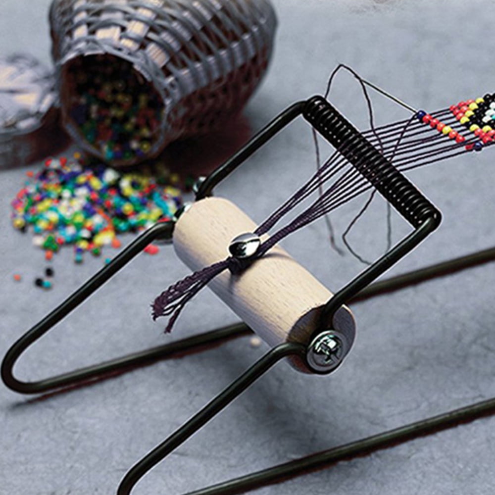 Stainles Steel Bead Loom Extra Wide Working Space Loom Beading Supplies for Necklace and