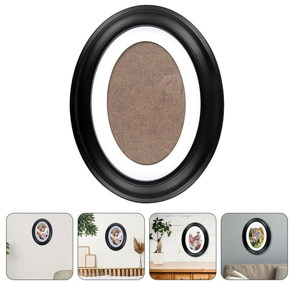 Picture Frame Oval Photo Frame Decorative Photo Frame Wall Hanging Ornament