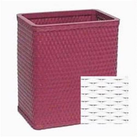 - Chelsea Collection Square Wastebasket in White