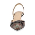thumbnail image 6 of Journee Womens Nellia Slip On Kitten Heel Mule Pumps, Widths Available, 6 of 9