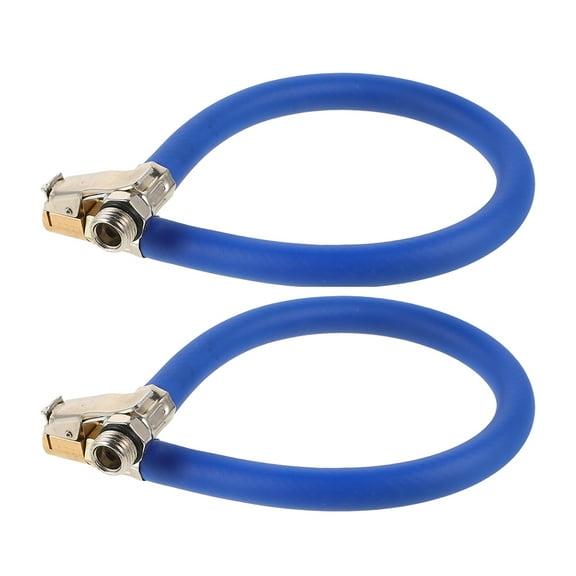 2pcs Air Release Extension Hose for Air Compressor with Metal and Rubber Material for Various