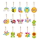 thumbnail image 1 of Llavero Doble Cara Cgtredaw 15PCS Diamante Pintura Llavero Cactus, 1 of 9