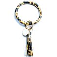 thumbnail image 2 of Bijoux en Liquidation, Bracelet en Cuir Tendance, Porte-Clés Rond avec Pompon, Multicolore, 2 of 2