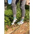 thumbnail image 3 of OoohYeah Men's Funny Crew Socks, Novelty Cool Non Binary Socks, Them they, Shoe Size 8-13, 3 of 4