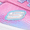 Pink Multicolor, variant on Girls Hands Free Step-Ins Wavy Dream Slip-On Sneakers
