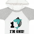 thumbnail image 4 of Inktastic First Birthday Shark 1 Year Old Pirate Boys Baby Bodysuit, 4 of 5