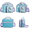 thumbnail image 2 of Lunch Bag for Kids, Insulated Tote Bag Lunch Container for Children, School Backpack Snack Carrier, Square Lunch Box, 2 of 5