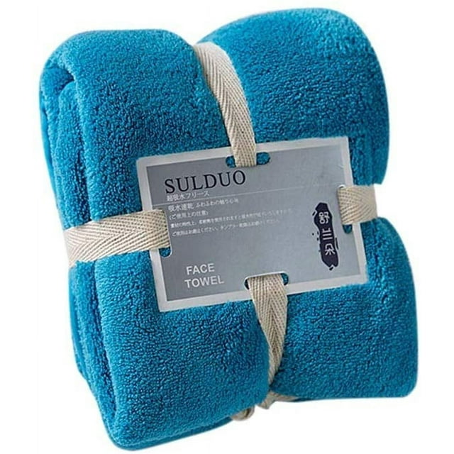 Toalla absorbente, toalla de baño de terciopelo coral, ideal para absorbente Ormromra WMZL-460-5