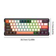 thumbnail image 4 of 61 teclas Teclados mecánicos para juegos RGB Retroiluminación 1000mAh para PC Computadora portátil de escritorio Hugtrwg Para estrenar, 4 of 7
