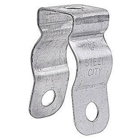 Steel City 6H8, 3-1/2"" Rigid, Steel, Conduit & Pipe Hanger without Bolt, 1pc