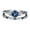 bleu, variante sur Wuztai Liquidation Mode Femme Diamant Bijoux Couple 1 Paire Bagues Ensemble Taille 6 Offres Rabais de 90 %
