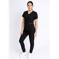 thumbnail image 1 of Scrubs Médicos Mujer | Uniformes para Doctoras y Enfermeras M11  NEGRO MED, 1 of 4