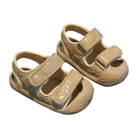 

Toddler Girls Khaki Summer Sandals 6 Months-9 Months