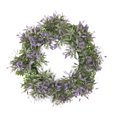 thumbnail image 3 of Lavender Simulation Garland Ring Field Pendant Door Knocker  Wreath, 3 of 6