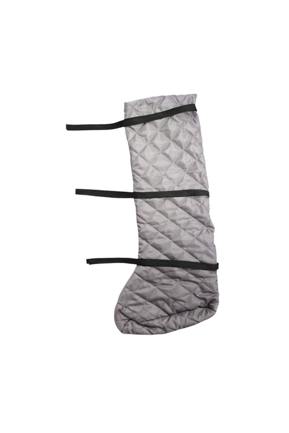 Leg Cast Cover Thermal Plaster Stocking Thickened Sock Protector Fleece Lined Foot Cast Sleeve Windproof Function for Dryness Suitable for Indoor Rela Gray Long