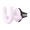Clear, variant on PopSockets Suck-Up Suction Grip and Stand with Swappable Top - Frost