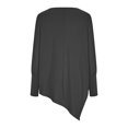 thumbnail image 4 of Birdeem Blouse Mode Décontractée Col Rond Manches Longues Confortable Couleur Unie pour Femmes, 4 of 8