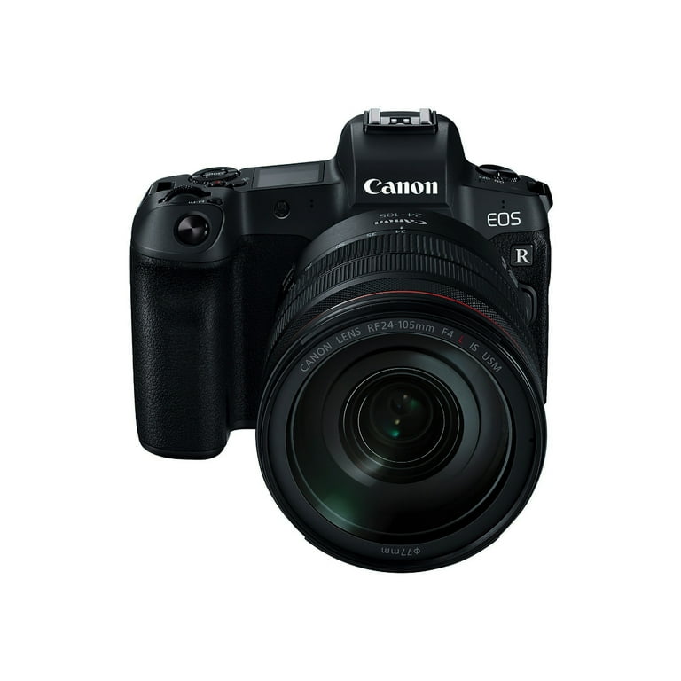 Canon EOS R + RF24-105mm F4-7.1 is STM Lens Kit, Black - Walmart.com