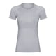 thumbnail image 4 of Gibobby Playera de Manga Corta con Cuello Redondo Camiseta deportiva manga corta con cuello redondo para mujer, camiseta deportiva para correr(Gris,M), 4 of 5