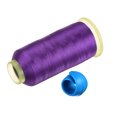 thumbnail image 3 of Unique Bargains Polyester Embroidery Thread Thread Spools Savers Kit, Deep Purple Blue, 3 of 6