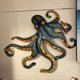 thumbnail image 3 of Decoración de Pared con Forma de Pulpo, Silueta para Colgar en la Pared, Decoración de Mesa para Sala de Estar y Comedor, Artesanías de Hierro, 3 of 5