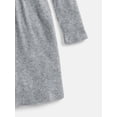 thumbnail image 3 of Wonder Nation Girls' Shimmer Knit Dress with Long Sleeves, Sizes 4-18 & Plus, 3 of 3