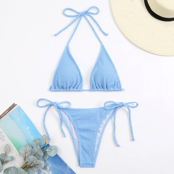 Women Bandeau Bandage Adjustable Bikini Set Push Up Brazilian Swimwear Beachwear Swimsuit Bathing Suit Top 18w Athletic Bathing Suits for Women Swim Suit Shorts Swimsuit Bra Support Bathing Suits for