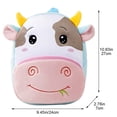 thumbnail image 3 of Jiibva Plush Animal Shaped Backpack, Cute Furry Mini Rucksack for Daily Use, 3 of 7
