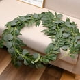 thumbnail image 3 of Billuyoard Plantas artificiales elegantes para interiores o exteriores para decoración y durabilidad duradera Decoración 2m 7 hojas blanco, 3 of 6