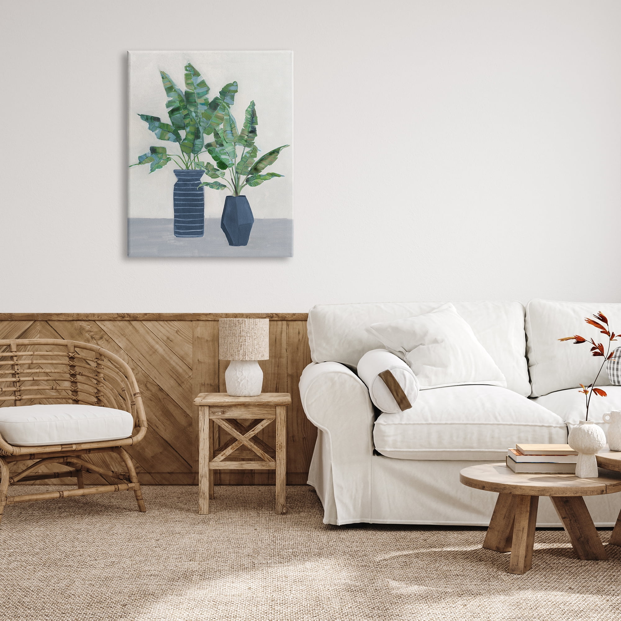 Stupell Industries Plant Bouquets Still Life Botanical & Floral Painting Gallery Wrapped Canvas Art Print Wall Art, 30 x 40