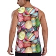 thumbnail image 3 of Xecao Easter Eggs Men's Tank Top Workout Quick Dry Sleeveless Gym Jogging Muscle Shirts Summer Swim Beach Tops, 3 of 9