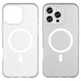 thumbnail image 2 of For iPhone 16 Pro Max Case Compatible with MagSafe TPU + PC Slim Matte Translucent Phone Cover - Gre, 2 of 5