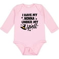 thumbnail image 3 of Inktastic I Have My Nonna Under My Spell with Cute Witch Hat Boys or Girls Long Sleeve Baby Bodysuit, 3 of 5