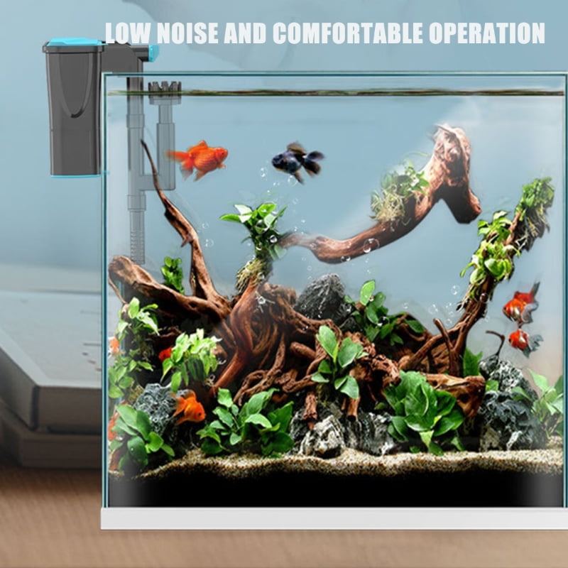 lanema Strong ABS External Aquarium Pump Efficient High Execution Quiet Twin Twin Implementation Home Use