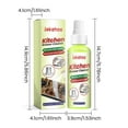thumbnail image 3 of Limpiadores domésticos Limpiador de grasa de cocina multifuncional Estufa de cocina Utensilios de cocina Manchas de grasa difíciles Limpieza fuerte 100 ml Limpiadores de grasa, 3 of 9