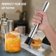 thumbnail image 4 of 20 Piezas de Machacadores para Cócteles: Machacador de Barra de Acero Inoxidable, Triturador de Hielo para Bebidas, Accesorios para Bares en Casa., 4 of 5