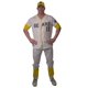 thumbnail image 1 of Disfraz Incogneato Bad News Bears para adulto, talla XL, con camisa y pantalones, 1 of 2