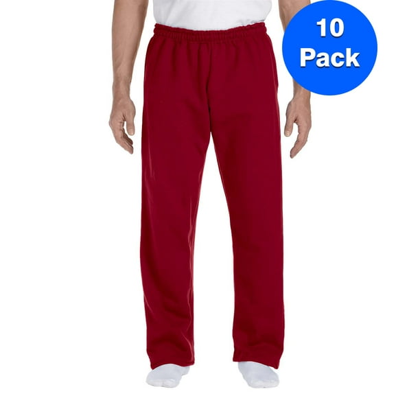 Gildan - Mens 9.3 oz. DryBlend⢠50/50 Sweatpants 10 Pack - Walmart.com - Walmart.com