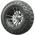 thumbnail image 1 of Golf Cart Wheels and Tires Combo - 12" RHOX RX101 Machined - Set of 4, 1 of 3